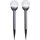 Star Trading Solarleuchte Edelstahl, Glas, Kunststoff 39,0 cm 2er Set silber