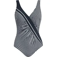 Sunmarin Badeanzug Damen Blau/Weiß 46D