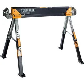 ToughBuilt Konstruktionsböcke Holz/Stahl orange 1 x Paar 1180 kg