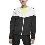 URBAN CLASSICS Ladies Arrow Windbreaker white/black - L