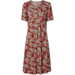 Viskose-Kleid, Druck rost, 44
