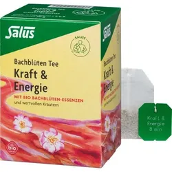 BACHBLÜTEN TEE Kraft & Energie Bio Salus Fbtl. 15 St