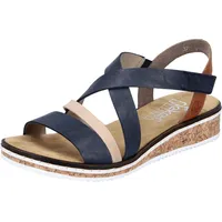 Rieker V3663 Damen Blau 40