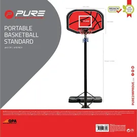 Pure2Improve PURE 2 IMPROVE VERSTELLBARES BASKETBALLSET 1.90-3.04M