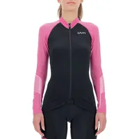 Uyn Granfondo Overwear Fahrrad-Trikot Damen blackboard/magenta S