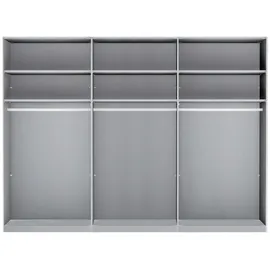 Novel Schwebetürenschrank, Champagner, Holzwerkstoff, 6 Fächer, 6 Schubladen, 300x236x67 cm, Typenauswahl, umfangreiches Zubehör erhältlich, in verschiedenen Holzarten Größen erhältlich, Schlafzimmer, Kleiderschränke, Schwebetürenschränke