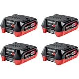 Metabo Akku Set 4x LiHD Akkupack 12 V 4,0 Ah
