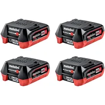 Metabo Akku Set 4x LiHD Akkupack 12 V 4,0 Ah