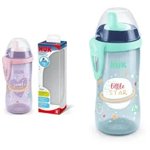 NUK Trinklernflasche Kiddy Cup Night 300 ml