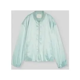 Tom Tailor Satin Blouson Jacke blau M