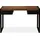 vidaXL Schreibtisch mit 2 Schubladen Altholz Massiv 120x50x76 cm