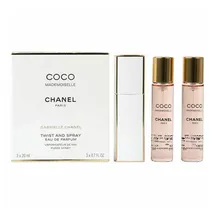 Chanel Coco Mademoiselle Eau de Parfum refillable 20 ml + Refill 2 x 20 ml Geschenkset