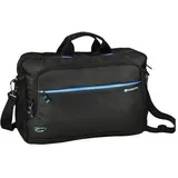 Monolith Hybrid Laptoptasche Blue Line 3313 15.6 " Recycelter Kunststoff Schwarz 41 x 11 x 31 cm