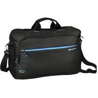 Monolith Hybrid Laptoptasche Blue Line 3313 15.6 " Recycelter Kunststoff Schwarz 41 x 11 x 31 cm