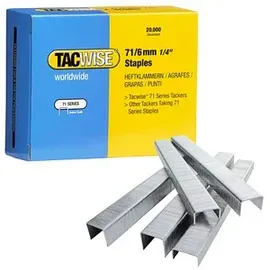 tacwisetm 20.000 TACWISETM Tackerklammern Typ 71/6mm, 0367 6 mm