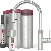 Quooker Flex Set mit PRO3 Reservoir & CUBE Voll-Edelstahl **inkl. CUBE Filter Starter Set** 3XRVSCUBE *inkl. - Orange