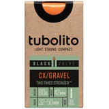 Tubolito Tubo-Schlauch – CX/Gravel – 700c/28 Zoll – 42-mm-Ventil – Schwarz