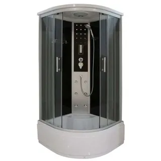 DM-San Duschmeister Komplettdusche Sano 7 Viertelkreis.. - Duschkabine