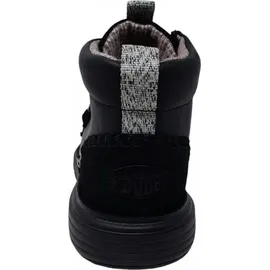 HEYDUDE Hey Dude Reyes Stiefel aus Wolle, Schwarz/Schwarz, 38 - 38