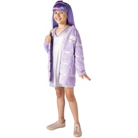 Ciao- Violet Willow dress costume disguise official Rainbow High girl (Size 4-6 years) with ecological fur e wig