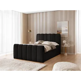 Fun Möbel Denis 160 x 200 cm Schwarz