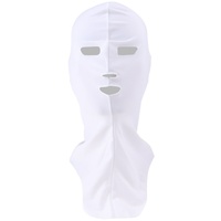 Sharplace Sonnenschutz Schwimmmaske Badekappe Facekini Tauch Cap UV Schutz Kopfbedeckung mit Gesichtsmaske Vollgesichtsmaske, Weiß