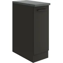 OPTIFIT Apothekerschrank Palma 30 x 60 x 84,8 cm Schwarz
