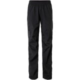 Vaude Damen Women's Yaras Rain Zip Pants Iv Hose, Schwarz, 36 EU