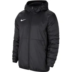 NIKE Herren Herbstjacke - Park 20, Regenjacke, Kapuze, wärmend, atmungskativ Schwarz XL