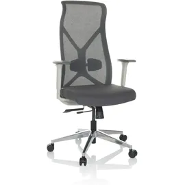 HJH Office Azurro Stoff Weiß