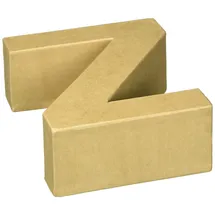 Glorex  Papp-Buchstabe Z 17,5 x 5,5 cm
