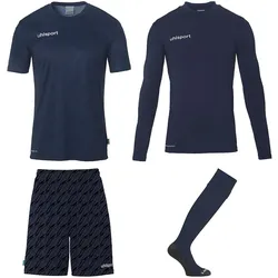 uhlsport Progressive Torwart-Set Kinder marine 128