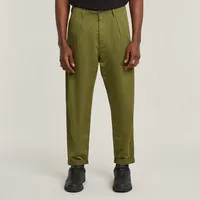 G-Star für Herren. D24543-D910-H031 Plissierte Chino Relaxed Tapered Hose