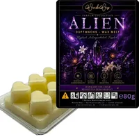 WonderWax Duftwachs Wax Melts Alien – Parfume Collection, 6 Duftwachs Herzen aus Sojawachs für Duftlampe & Aromalampe, vegane Wax Melts, Raumduf...