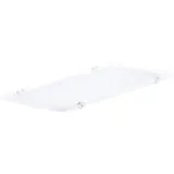 Proregal SuperSparSet 10x Transparenter Eurobehälter LightLine mit Offenem Griff und Scharnierdeckel HxBxT 22 x 30 x 40 cm 24 Liter Eurobox