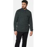 Charles Colby Rundhalspullover petrol 4XL