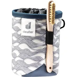 Deuter Gravity Chalk Bag I Chalkbag Bone Waves/Marine