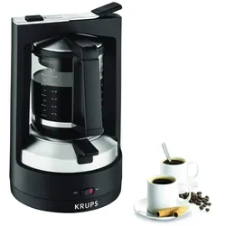 Krups Kaffeemaschine Druckbrüh-Automat T8 Kunststoff Schwarz