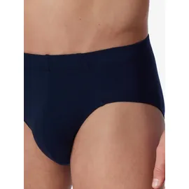 SCHIESSER Slip unifarben blau XL 6er Pack