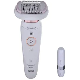 Braun Silk-épil 9 Flex 9005 weiß/gold