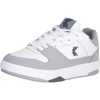 Karl Kani 89 2K Sneaker Trainer Schuhe (White/Grey, EU Schuhgrößensystem, Erwachsene, Herren, Numerisch, M, 43) - 43 EU