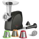 Moulinex ME472832 Fleischwolf 2000 W Schwarz