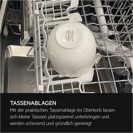 AEG GU620B2SFM Unterbau-Geschirrspüler (Unterbaugerät, 600 mm, Weiß)
