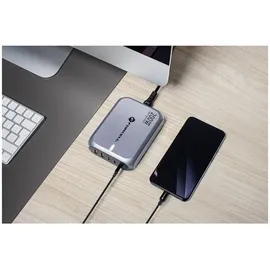 forcell GaN III VT-51 Desktop Ladegerät 3 x Typ C + 2 x USB A PD QC4.0 SFC2.0 5A 200W Grau | Gr.: onesize