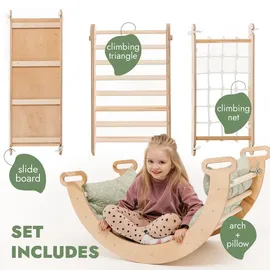 goodevas Kletterbogen 5-in-1 Grün