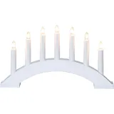 Star Trading Lichterbogen "Bea", 7-flammig Farbe: weiss ca. 21,5 cm x 39 cm
