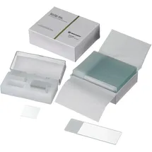 Bresser Mikroskop Objektträger 50 Stück und Borsilikatglas 3.3. Deckgläser 22x22mm 100 Stück