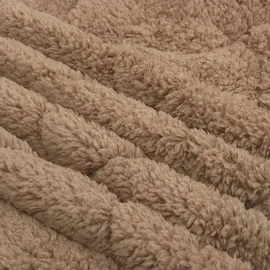vidaXL Ganzjahresbettdecke Gepolstert Taupe 135 x 200 cm