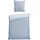 SCHIESSER Mabel Abstraktes Muster Hellblau 135 x 200 cm + 80 x 80 cm