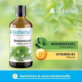 Bioherba Brennnessel Urtica dioica L. Tropfen Tinktur 50 ml